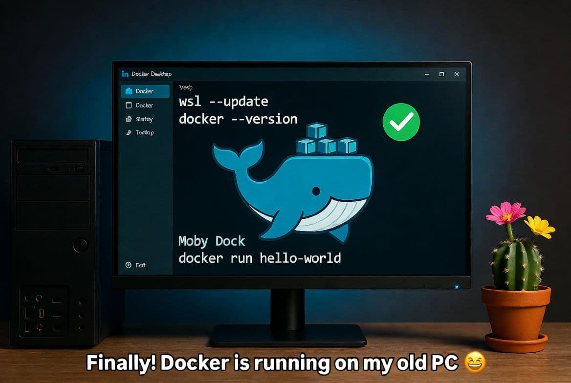 ভাঙাচোরা পিসিতে Docker এর অভিজ্ঞতা